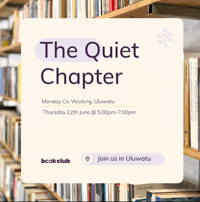 The Quite Chapter - Book Club